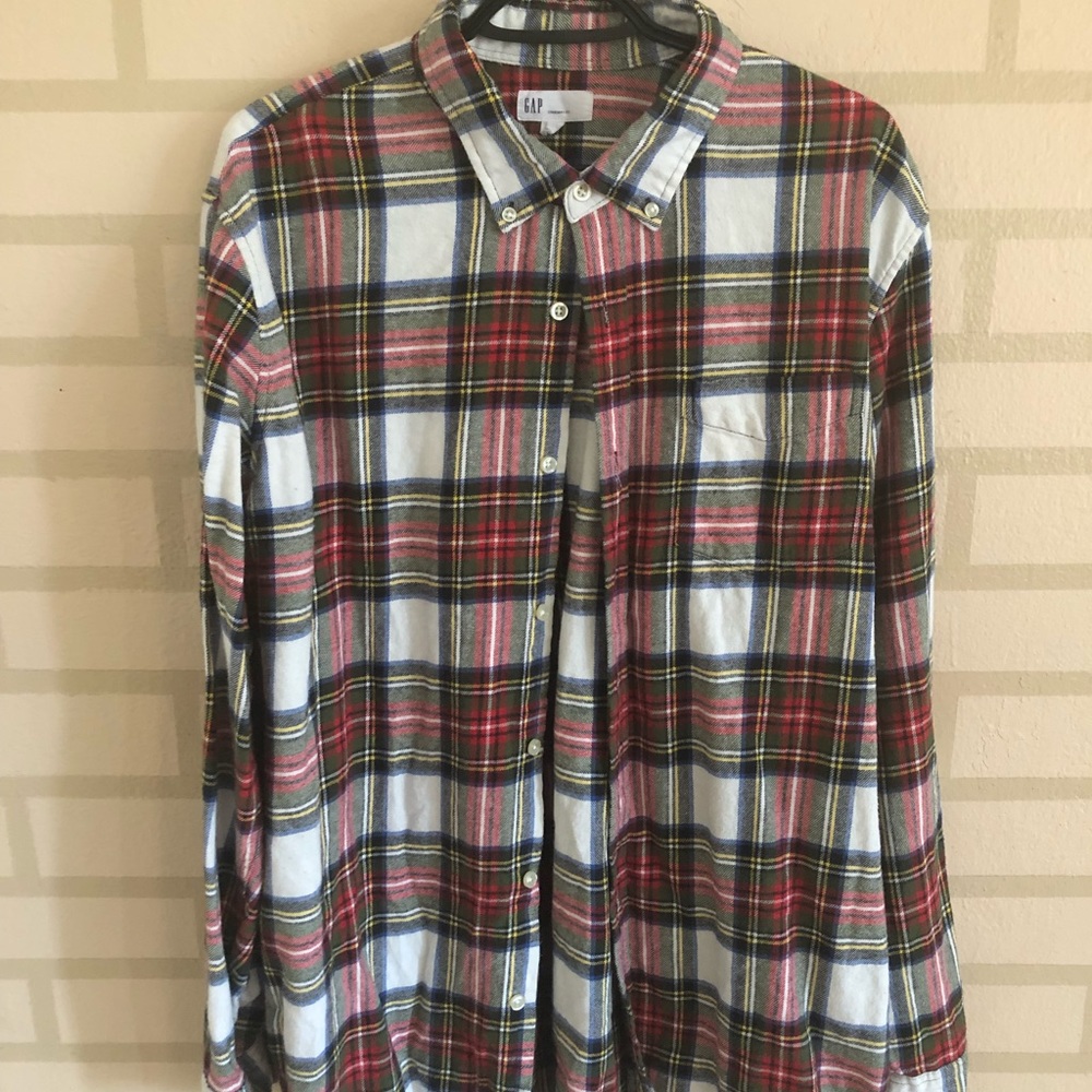 GAP Plaid Flannel Shirt
